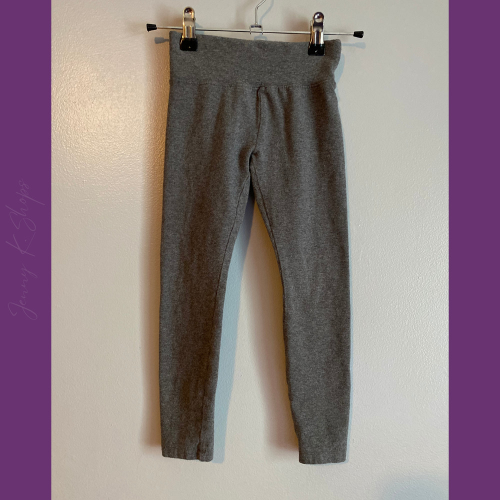 Justice | Basic Gray Soft Stretchy Leggings | Size: 6